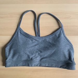 Lululemon Flow Y Bra Grey